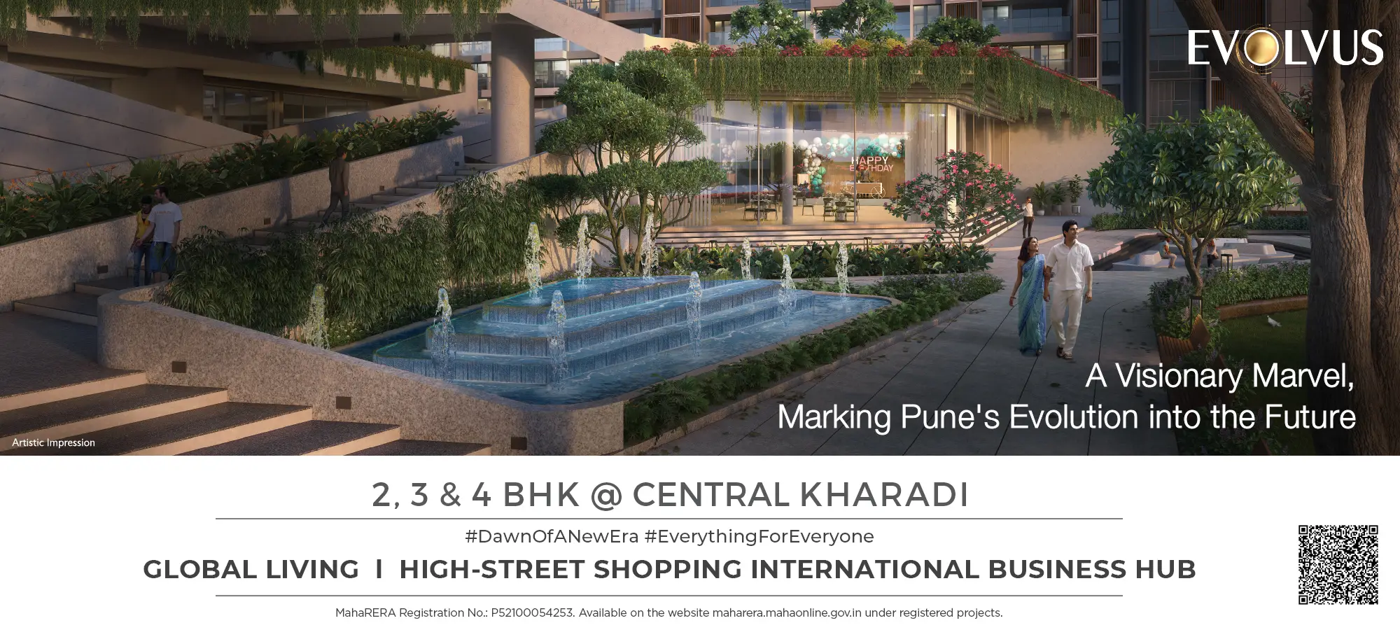 Majestique Kharadi web banner